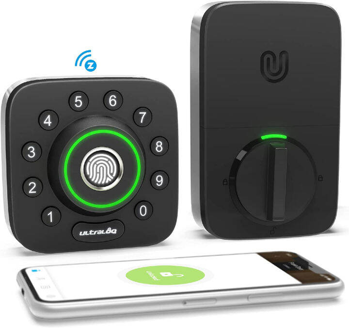 ULTRALOQ World's First ZWave Smart Lock with Fingerprint ID, Works