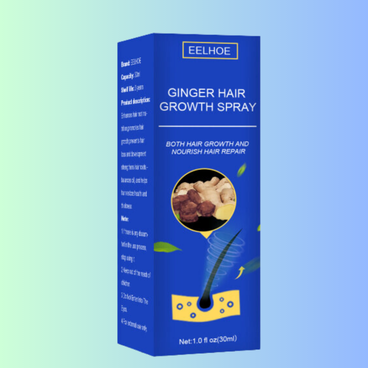 Eelhoe ginger hair spray For hair growth care nutrient solution hair