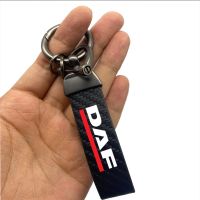 Car Keychain Key Holder Keyring Key Chains Lanyard for DAF Car XF 95 105 Keychain Accessories Key Covers