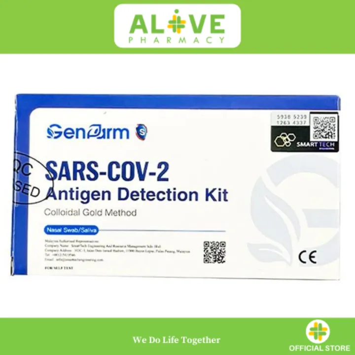 GENFARM ANTIGEN TEST KIT (NASAL/SALIVA) 1'S Lazada