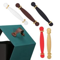 Pu Leather Handle Gift Box Handle Leather Box Handle Bag Belt Replacement Handbag Band Strap Accessories Hardware