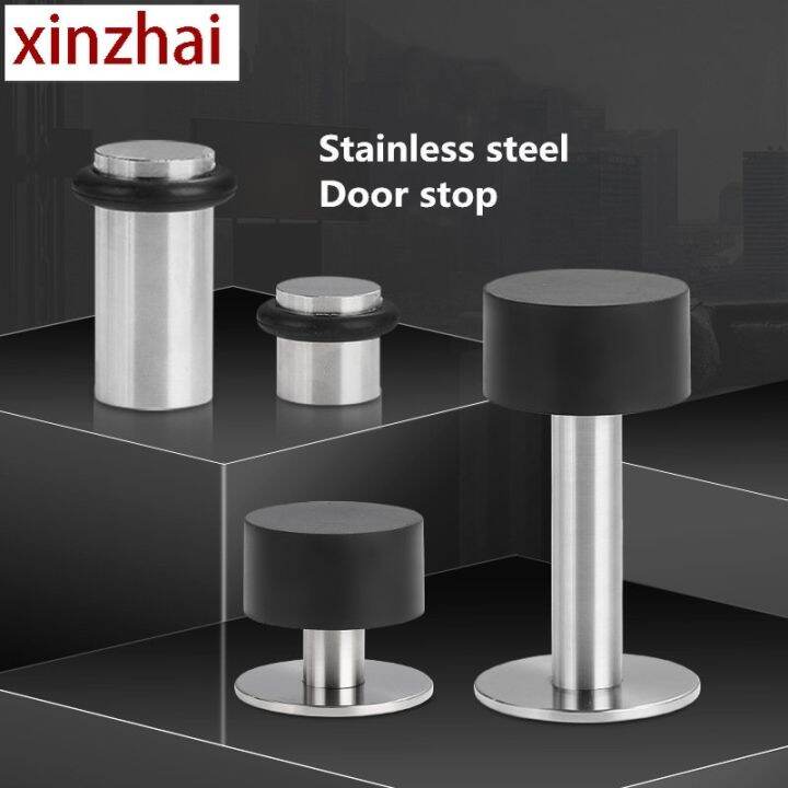 Solid Door stopper Indoor Door Mute Door Touch Stainless Steel Door