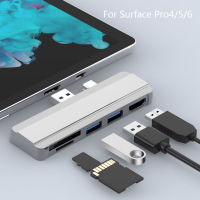 jianzhifen Mosible USB HUB 3.0แท่นวางมือถือสำหรับ Microsoft Surface Pro 4/5/6 USB 3.0พอร์ต HDMI-รองรับ SD/บัตร TF อะแดปเตอร์สำหรับตัวอ่าน