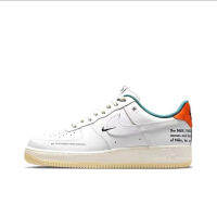 【hot】 A F 1 White Green Orange Small ow Low Tide Mens and Womens Sports Casual Borad Shoes