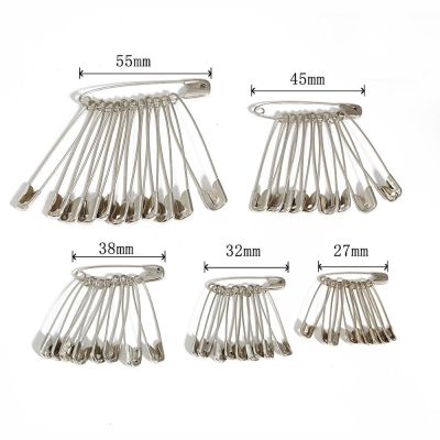 50Pcs Safety Pins Sewing Tools Accessory Needles Large Pin Small Brooch Apparel Accessories