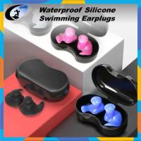 【health】 1Pair Waterproof Swimming Earplugs Silicone Adults Kid Child Ear Plug Swimming Earplugs Earplugs for Swimming Swimming Earplugs