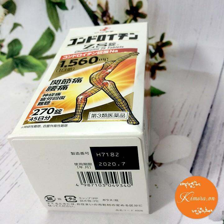 Thuốc Bổ Khớp Zs Chondroitin 270 Viên Lazada.vn