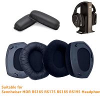 ♈ New Ear Pads Earmuffs for Sennheiser RS175 Headphones RS 165 175 185 195 Velour Earpads Replacement Leatherette Head Cushions