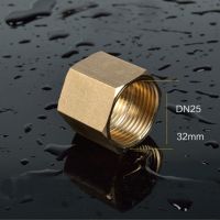 DN25 G 1 BSP Female Hex Coupling Brass Pipe Fitting Connector Plumbing Adapter Length 30mm