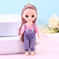 ✒☒ Baobeidi 17cm doll hand-made girl princess dress-up mini play house