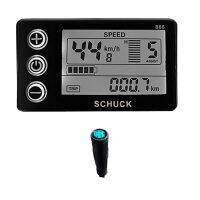 Ebike S866 LCD Display Meter Electric Bicycle 24V 36V 48V Control Panel with Waterproof Plug for BBS01 BBS02