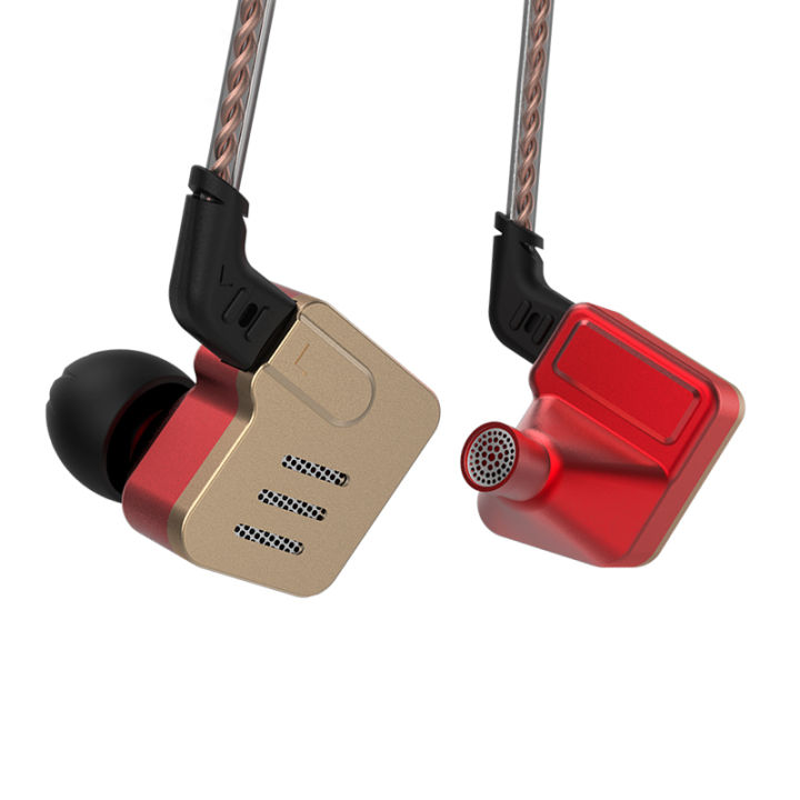 KZ BA10 Headset Balanced Armature Driver 5BA HIFI Bass Earbuds In Ear Monitor Earphone Sport Noise Cancelling Metal Headphones