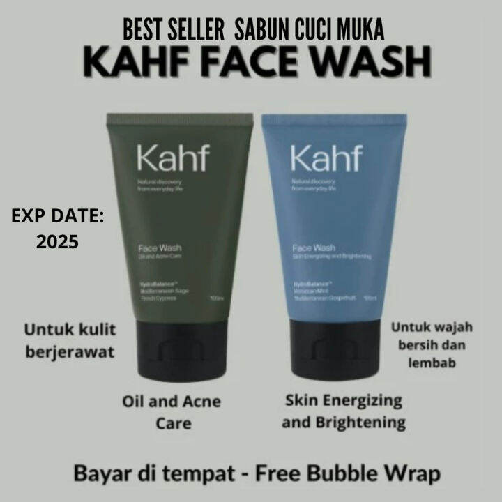Kahf Face Wash 100 ml Lazada Indonesia