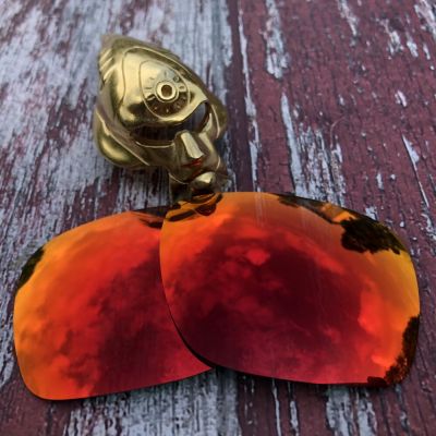 Wholesale Glintbay 100% Precise-Fit Polarized Replacement  Lenses For Oakley Holbrook Sunglass - Fire Red Mirror