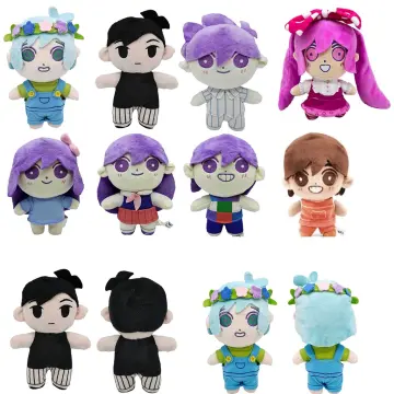 Omori Plush Game Figure Stuffed Pillow Anime Characters Cartoon Cosplay  Merch Prop for Gaming Fans