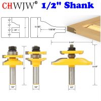 Ogee Rail Stile พร้อม Backcutter Panel Raiser 3 Bits Router Bit Set -Chwjw 12345