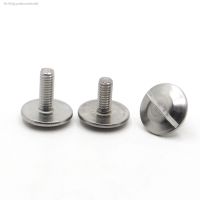 ♀☜ GB947 M2 M2.5 M3 M4 M5 M6 304 Stainless Steel Extra Large Truss Round Head Slotted Screw Bolt