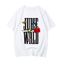 เพลง Jjuice Wwrld Emo Rap Butterfly Rose T เสื้อผู้ชายผ้าฝ้าย100 เสื้อยืด Originality Tshirts Aesthetic ฤดูใบไม้ผลิและฤดูร้อน Tees