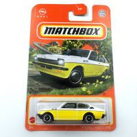 2022 Matchbox รถยนต์1975 OPEL KADETT C Gt/e 1/64รถยนต์ของเล่นโมเดลโลหะสำหรับสะสม