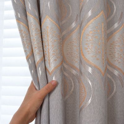 [COD] Curtain finished curtain shade ins bedroom living room bay window rental heat insulation cloth head sunshade generation factory