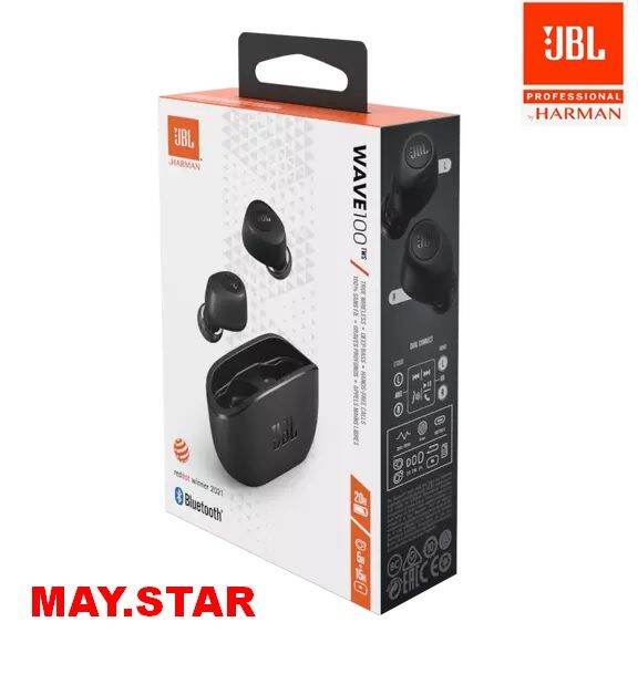 JBL WAVE 100 TWS / WAVE 100TWS / WAVE100 TWS True Wireless Earbuds ...