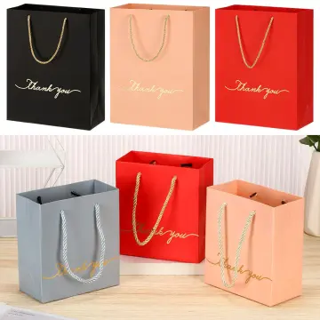 5pcs Hot Stamping Gift Bag  Small gift bags, Gift bag, Large gift bags