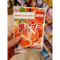 ??  Japanese Candy Jelly Gelatin Prefabricated Orange Flavor Hisupa DK Meji Gummy Orange 51gStrawberry