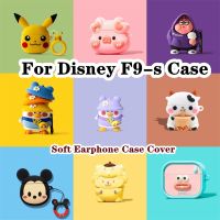 READY STOCK! For Disney F9-s Case Live-action cute cartoons for Disney F9-s Casing Soft Earphone Case Cover