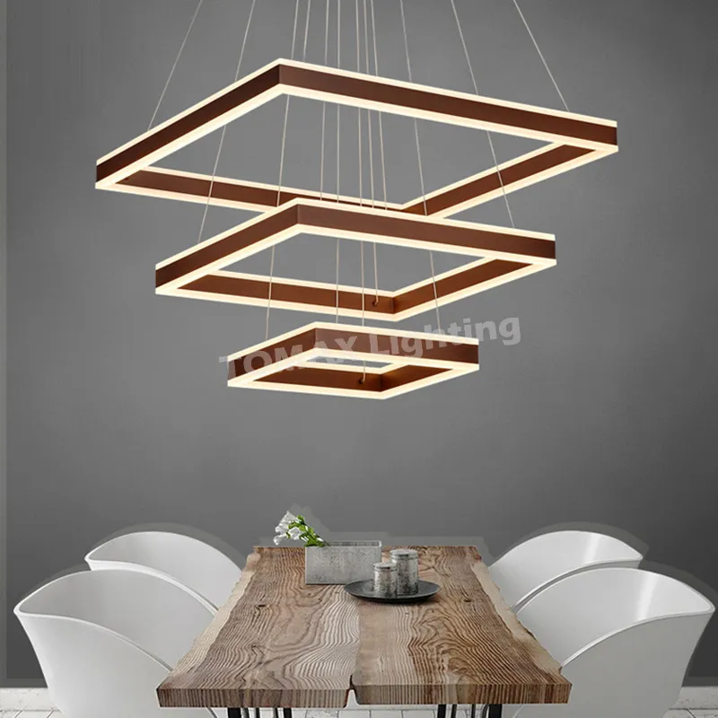 Remote Dimming 3 4 5 Layers Square Led Pendant Light Modern Style With Control Suitable For Living Room Dining And Stair Big Hall Chandeliers Lazada Ph Remote Dimming 3 4 5 Layers Square, Layered Square Modern Led Chandelier Lights