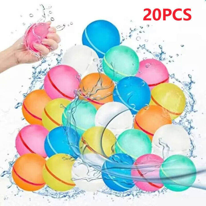 Water Balloons Reusable Pool Beach Play Toy Pool Party Favors