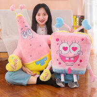 ใหม่ Kawaii Spongebob Patrick Star ตุ๊กตาน่ารักของเล่นของขวัญน่ารักสำหรับเด็ก Super Soft ตุ๊กตา Room Decor เด็กวันเกิด Gift