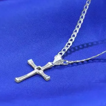 Vin diesel 925 hot sale sterling silver cross pendant