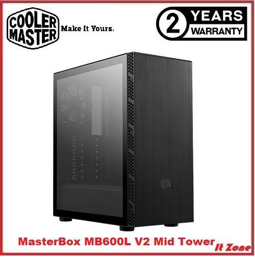 Cooler Master Masterbox Mb600l V2 Mid Tower Case Casing Without Odd Tg Support Lazada 1663