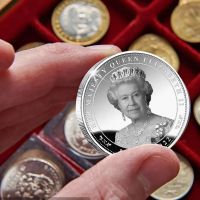 เหรียญอนุสรณ์ Queen Elizabeth II ปี 1926-2022 นำเสนอเหรียญ Queen Elizabeth ของสะสมคอลเลกชันเหรียญครบรอบ-TIOH MALL