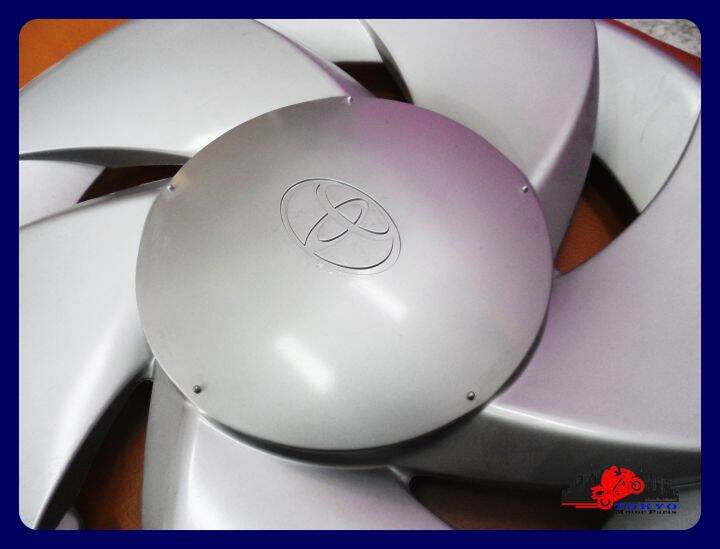 toyota-mtx-year-1994-1997-wheel-hub-cover-plastic-silver-dia-39-cm-1-pc-ฝาครอบล้อ-พลาสติก-สีเงิน-ราคาต่อ-1-อัน