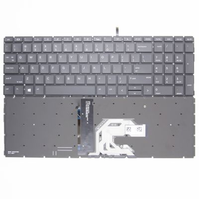 100%New Original For RU/US HP Probook 450 G6 455 G6 450 G7 455 G7 English/ Russian Notebook Laptop Keyboard Backlit Basic Keyboards