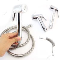 2 Types ABS Toilet Bathroom Hand Held Bidet Shower Sprayer Head Spray Spring Water Hose Ass Clean Tube Home Tap WB15TH