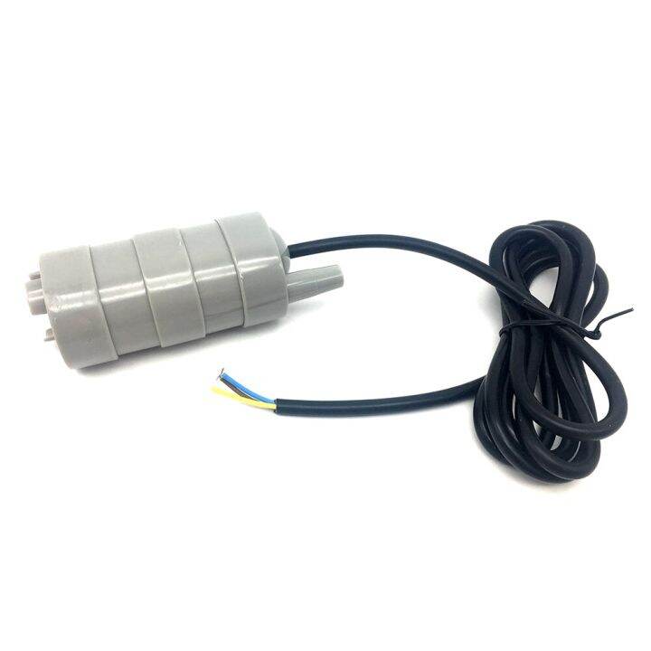 แปรงปั๊มน้ำแบบจุ่ม-dc-12v-24v-อัตราการไหลสูงสุด1000l-ชม-ยกได้สูงสุด5เมตร