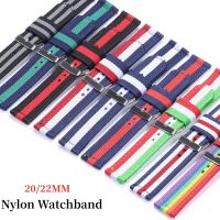 ertgga Quick Release Nylon Strap 20mm 22mm Watch Band for Omega for Seiko Waterproof Strap Nylon Canvas Army Sport Universal Watch Belt