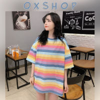 QXshop มาใหม่? เสื้อยืดโอเวอร์ไซต์ เป็นน่ารักสุด สีพาสเทล สาวๆ ต้องมีติดตู้ไว้แล้วนะตัวนี้  ทุกคนต้องถูกใจแน่นอน⭐