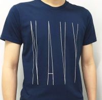 bank’s Black Navy White T-Shirt Cotton USA  เสื้อยืดพิมพ์ลาย เสื้อยืดสีดำ สีกรม สีขาว เสื้อยืดคอกลม เสื้อยืดคุณภาพดี