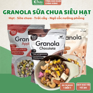 Hạt ngũ cốc Granola siêu hạt Befresco 500gr Từ yến mạch, hạt, sữa chua