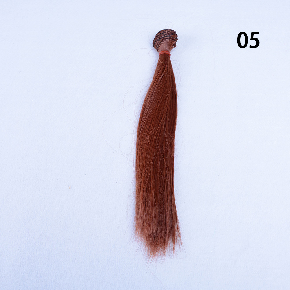 10cmx100cm DIY Welf Fringe Wig High-temperature Wire Hair for 1/3 1/4 Doll  M 