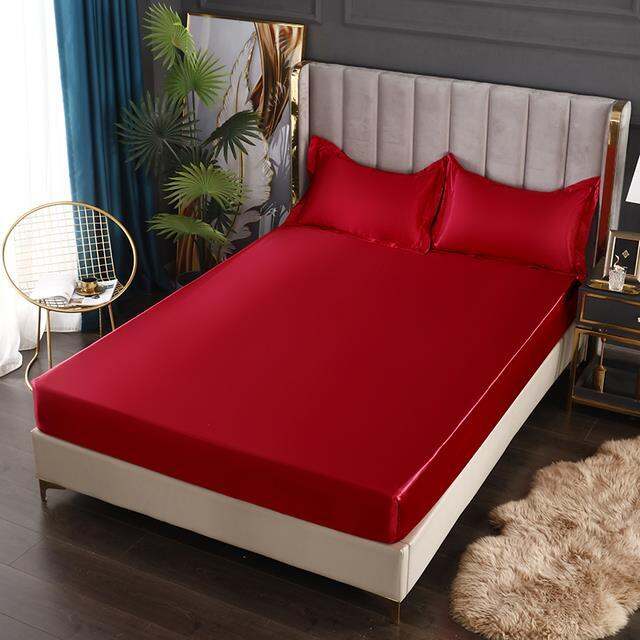 rayon-fitted-sheet-solid-color-mattress-cover-high-quality-elastic-band-white-bed-sheet-double-queen-size-bedsheet-140x200