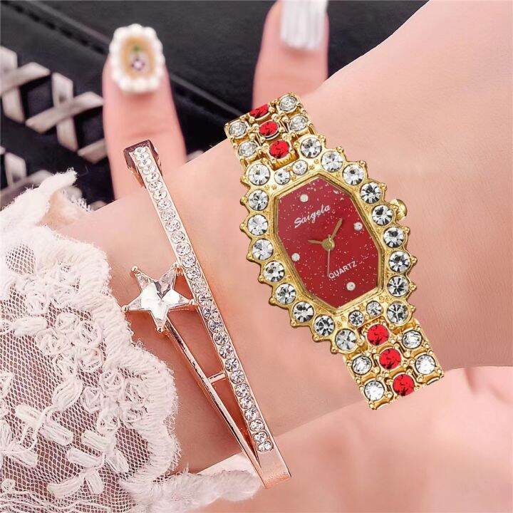 july-cross-border-foreign-trade-explosive-gemstone-series-bracelet-watch-diamond-net-red-vibrato-decoration-quartz-female-starry-sky-fashion-in