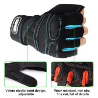 Sports Fitness Gloves Hand Protection Non-slip Breathable Cycling Half-finger Gloves Outdoor Hunting Climbing Mountaineering