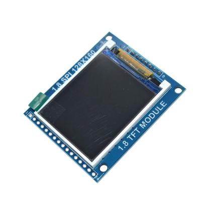 【☊HOT☊】 baoqingli0370336 สมาร์ทอิเล็กทรอนิคส์1.8นิ้ว128*160 Serial จอ Lcd Spi Tft จอแสดงผลโมดูลอะแดปเตอร์ Pcb Power Ic ช่องเสียบ Sd สำหรับ Arduino 1.8 128x160