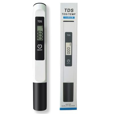 【New release】 TDS Meter Digital Water Quality Tester เครื่องวัดค่า PH แบบดิจิตอล0-9990ppm Tds/ec LCD Water Purity PPM Aquarium Filter