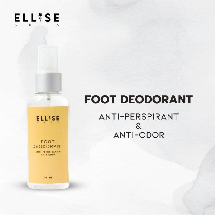 Ellise Skin Foot Deodorant Antisweat, Antiperspirant and AntiOdor