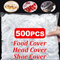 10-500pcs Disposable Food Cover Food Grade Plastic Elastic Food Lids Wrap Bags Refrigerator Fresh-keep Bag For Fruit Vegetable